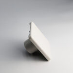 InterVac P-01-W Inlet Valve | White Central Vacuum Wall Inlet