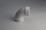 InterVac P-23 Large 90 Degree Elbow – Female to Female PVC Pipe Fitting