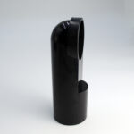 InterVac P-28 90 Degree Close Elbow – Black PVC Fitting for VacPort & Central Vacuum Pipe